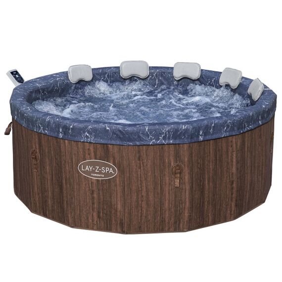 Bestway Lay-Z-Spa 6001W Whirlpool/Jacuzzi 1250 l 7 Person(en) Rund Braun, 2 image