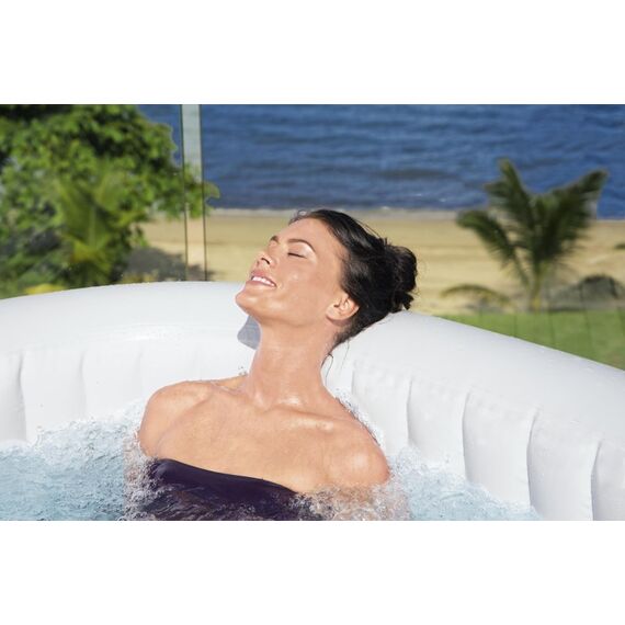 Bestway Lay-Z-Spa 6002U Whirlpool/Jacuzzi 778 l 6 Person(en) Quadratisch Schwarz, Weiß, 24 image