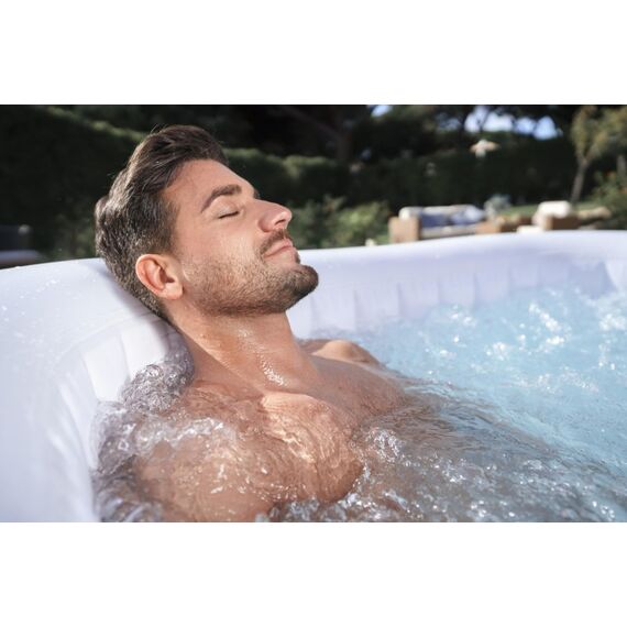 Bestway Lay-Z-Spa 6002U Whirlpool/Jacuzzi 778 l 6 Person(en) Quadratisch Schwarz, Weiß, 33 image