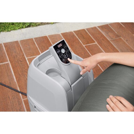 Bestway 60067 Whirlpool/Jacuzzi 4 Person(en) Rund Grau, 5 image