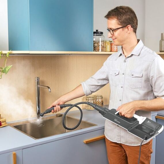 Polti Vaporetto SV610_Style Dampfmopp 0,5 l 1500 W Grau, Weiß, 6 image
