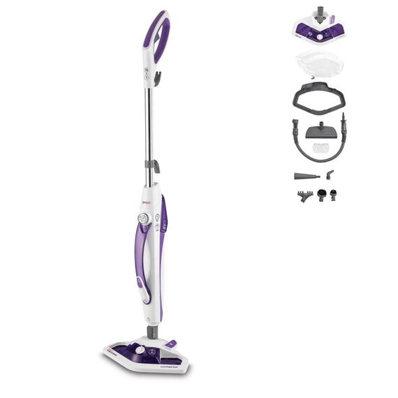 Polti Vaporetto SV440_Double Dampfmopp 0,3 l 1500 W Violett, Weiß, 3 image