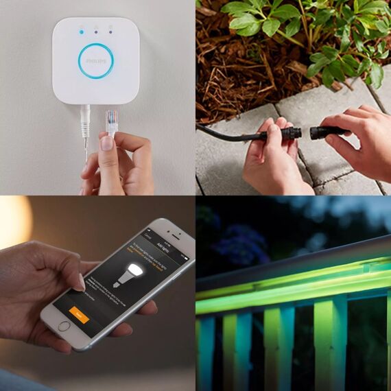 Philips Hue White and Color ambiance Outdoor Lightstrip 5 Meter, 5 image