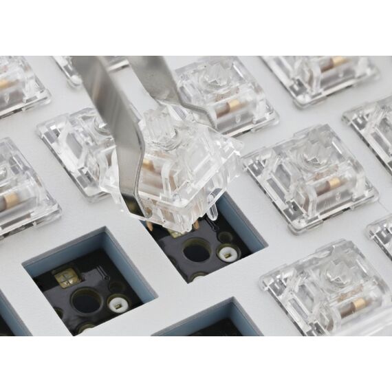 Deltaco Gaming GAM-160-T-US Tastatur USB QWERTY US Englisch Transparent, 3 image