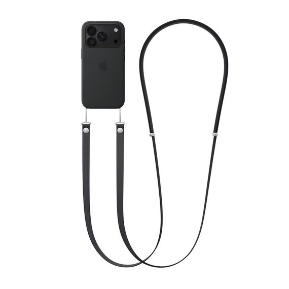 Apple Crossbody Band – Schwarz, 2 image