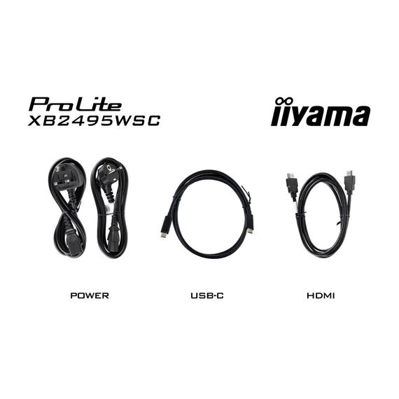 iiyama ProLite XB2495WSC-B1 Computerbildschirm 61,2 cm (24.1") 1920 x 1200 Pixel WUXGA LED Schwarz, 13 image