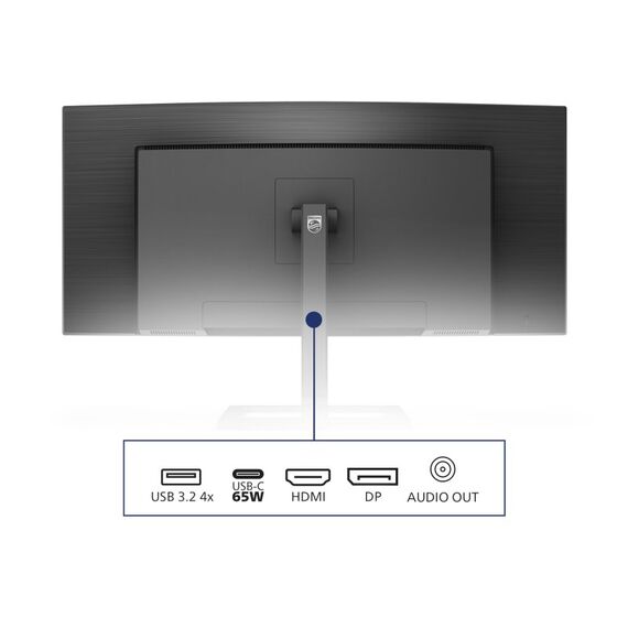 Philips E Line 346E2CUAE/00 Computerbildschirm 86,4 cm (34") 3440 x 1440 Pixel Wide Quad HD+ LCD Schwarz, 4 image
