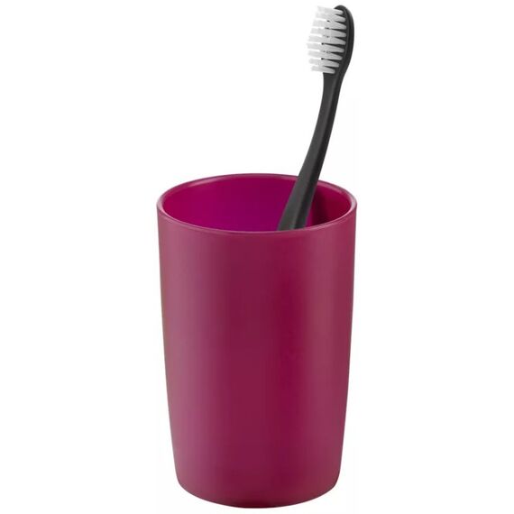 Diaqua Trend Frosted Kunststoff Rund Einzelbild Freistehender Badezimmerbecher, 3 image