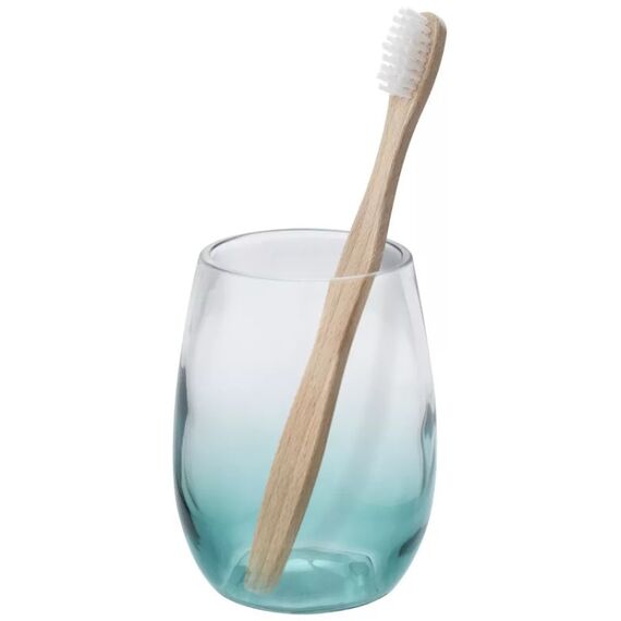 Diaqua Farin Glas Rund Einzelbild Freistehender Badezimmerbecher, 3 image
