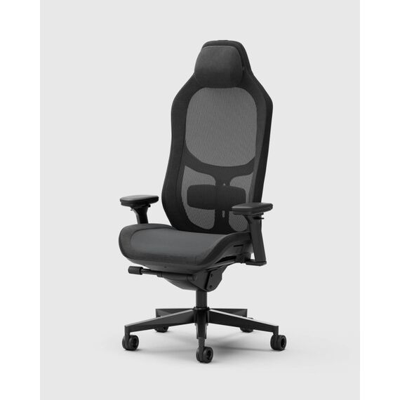 Fractal Design Refine 2 Mesh Dark PC-Gamingstuhl Gepolsterter, ausgestopfter Sitz Schwarz