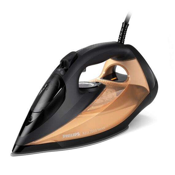 Philips 7000 series DST7040/81 Bügeleisen Dampfbügeleisen SteamGlide Elite-Sohle 2400 W Schwarz