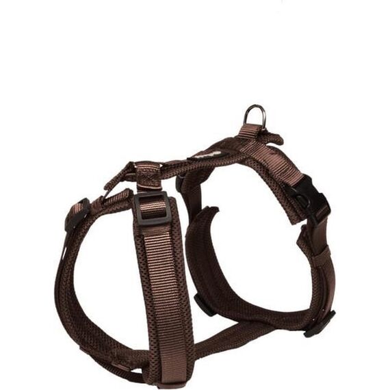 Petlando MC-307657 Hunde-/Katzengeschirr L Braun Nylon Hund Westengeschirr, Farbe: Braun, Größe: L