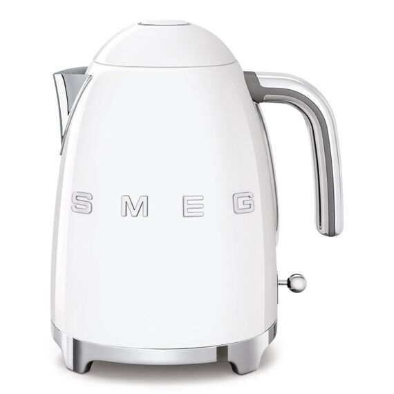SMEG Wasserkocher 50's weiss 1.7 l, 2400 Watt, Kalkfilter