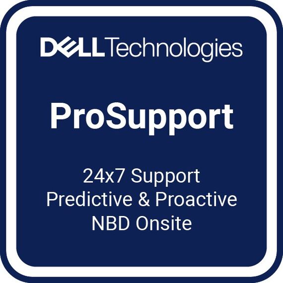 DELL Erweiterung von 1 jahr Basic Onsite auf 3 jahre ProSupport