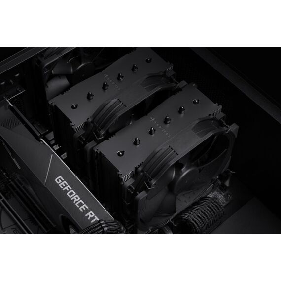 Noctua NH-D15 chromax.black Prozessor Kühler 15 cm Schwarz, 4 image