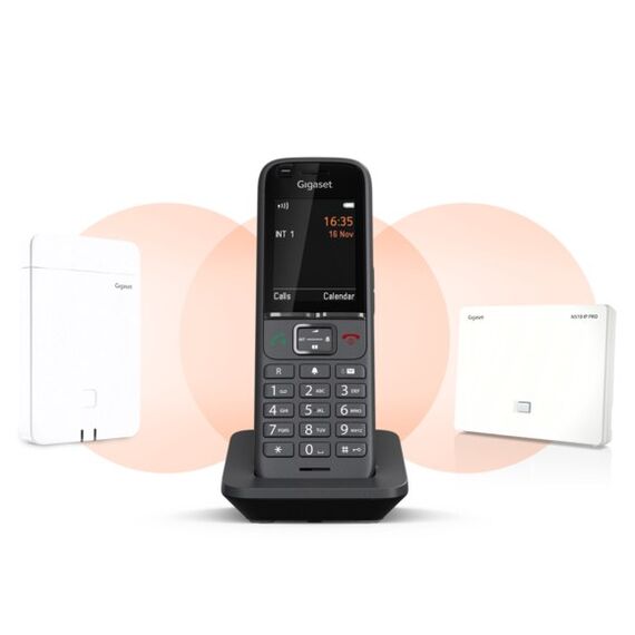 Gigaset S700H PRO DECT-Telefon Anrufer-Identifikation Anthrazit, 5 image