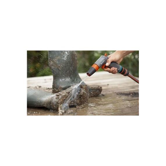Gardena 18305-20 Garten-Wasserspritzpistole Garten Wassersprühdüse Schwarz, Grau, Orange, 2 image