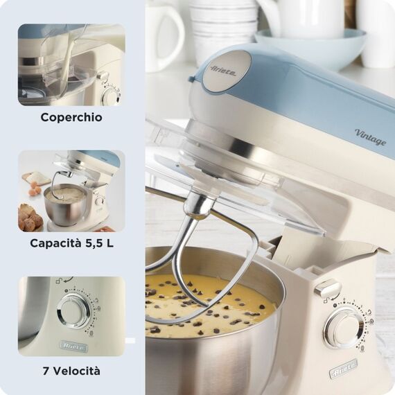 Ariete 1588/05 Standmixer 1200 W Hellblau, 2 image