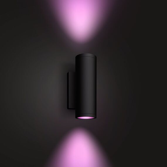 Philips Hue White and Color ambiance Appear Outdoor Wandleuchte schwarz, 3 image