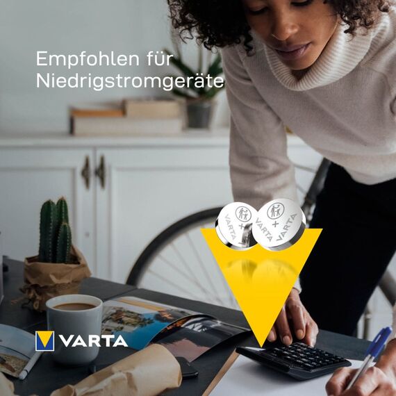 Varta Batterien V13GA/LR44 Knopfzelle, 1 Stück, Alkaline Special, 1,5V, kindersichere Verpackung, für Spielsachen, Taschenrechner, Messgeräte, 6 image