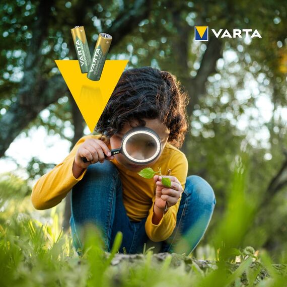 Varta Recharge Accu Recycled AA 2100 mAh 4er-Pack (vorbeladener NiMH-Akku, Mignon, 25 % recyceltes Material, wiederaufladbarer Akku, sofort einsatzbereit), 7 image