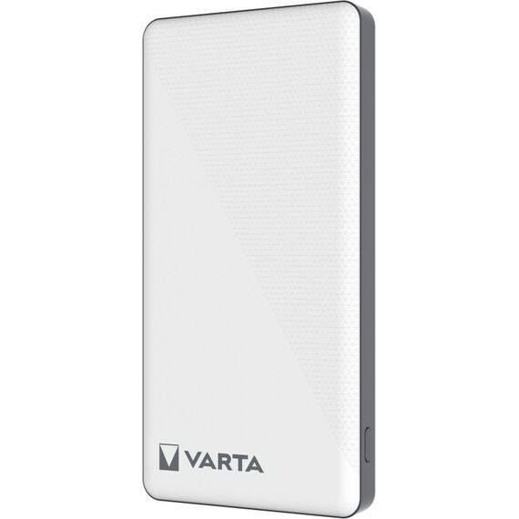 Varta Energy Powerbank 10000 mAh (schlank, 3 Ports: 2x USB C PD, 1x USB A QC), 20W max. Ausgangsleistung, inkl. USB C Ladekabel, weiß, 2 image