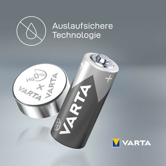 Varta Batterien V23GA, 1 Stück, Alkaline Special, 12V, für Fernbedienungen, Alarmanlagen, Garagentoröffner, Kameras, kompakt mit langanhaltender & hoher Leistung, 6 image