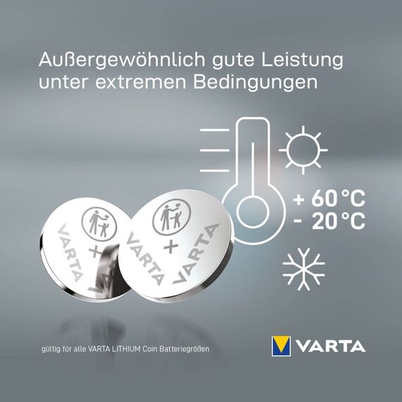 Varta Batterien Knopfzelle CR1616, 1 Stück, Lithium Coin, 3V, kindersichere Verpackung, für elektronische Kleingeräte - Autoschlüssel, Fernbedienungen, Waagen, 4 image