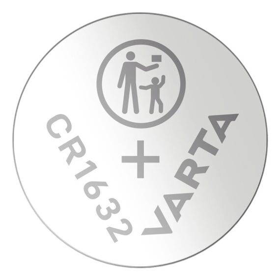 Varta Batterien Knopfzelle CR1632, 1 Stück, Lithium Coin, 3V, kindersichere Verpackung, für elektronische Kleingeräte - Autoschlüssel, Fernbedienungen, Waagen