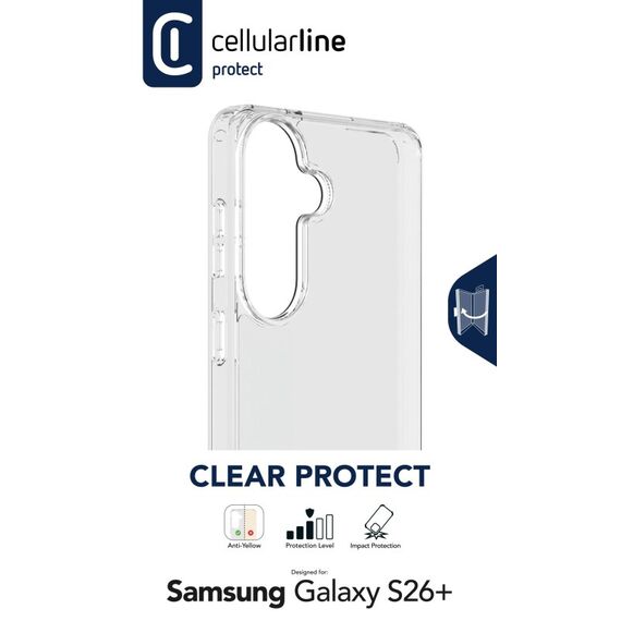 Cellularline CLEAR PROTECT - GALAXY S26+, 5 image