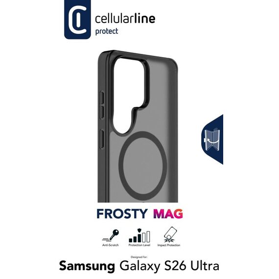 Cellularline FROSTY MAG - Galaxy S26 Ultra, Farbe: Schwarz, 5 image