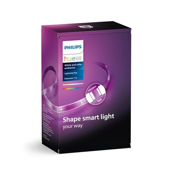 Philips Hue White and Color ambiance Lightstrip Plus Verlängerung V4 1 Meter, 3 image