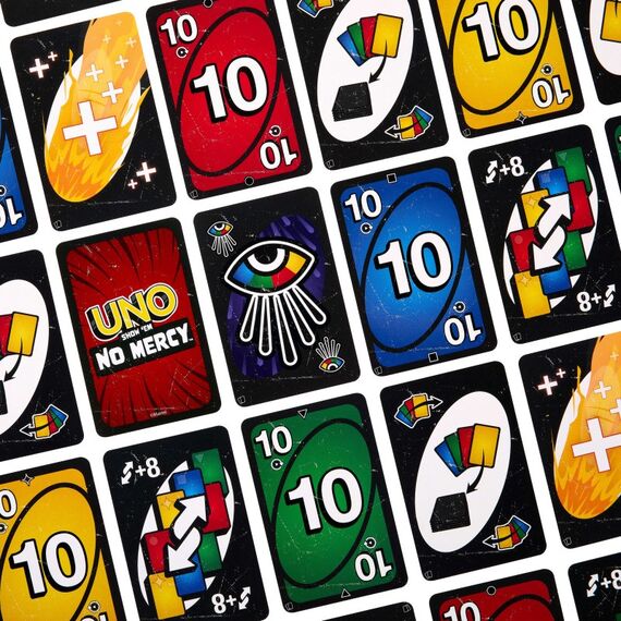 Mattel Games UNO Show 'em No Mercy Erweiterungsset des Kartenspiels für Kinder, Erwachsene, Familienabende und Partys, 3 image