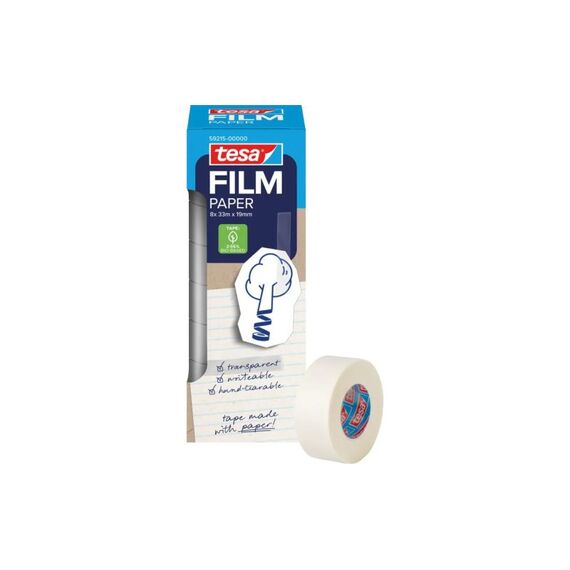 tesafilm PAPER 8x 33m : 19mm
