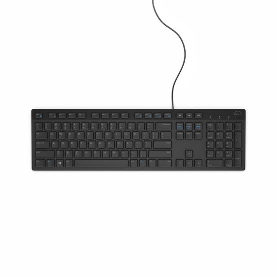 DELL kabelgebundene Tastatur – KB216 - UK (QWERTY) - schwarz - (RTL BOX), 4 image