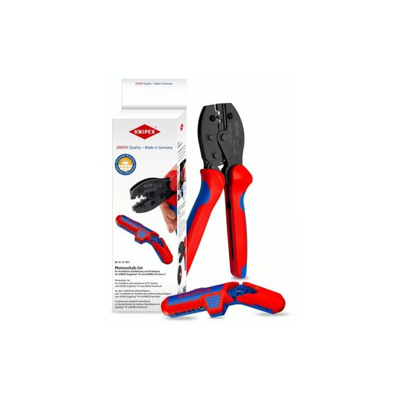 Knipex Photovoltaik-Installationsset ErgoStrip PV und PreciForce