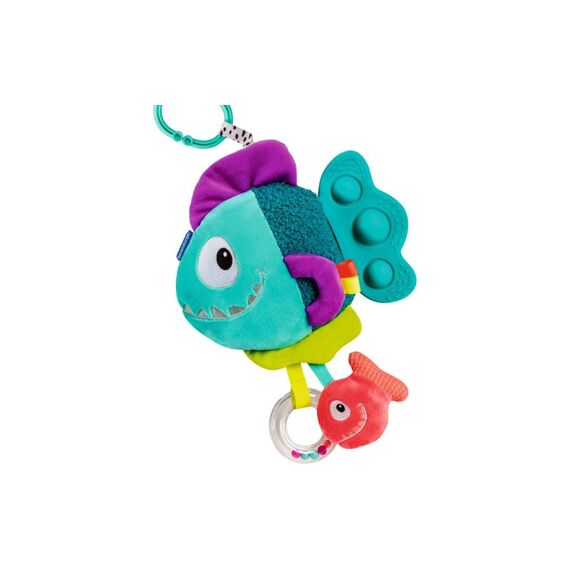 Play+ Pop-it Piranha blau