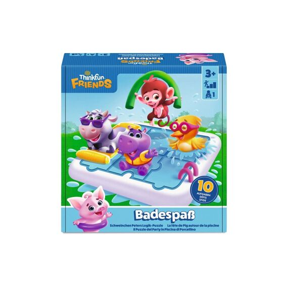 ThinkFun Friends: Badespass DE/FR/IT Ab 3 Jahre