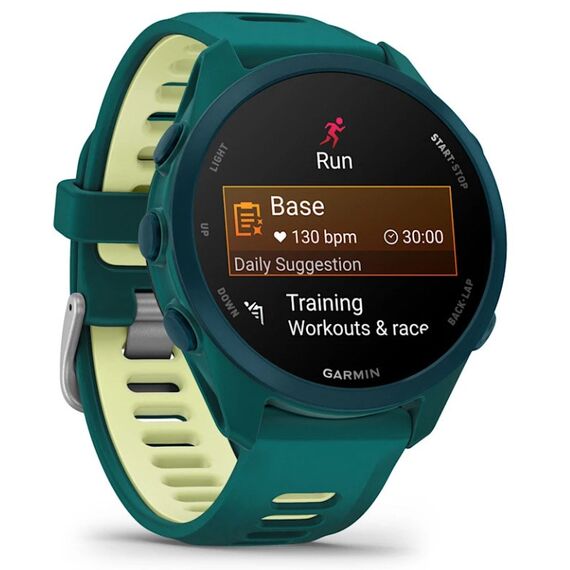 Garmin Forerunner 170 Music 3,05 cm (1.2") AMOLED 42 mm Digital 390 x 390 Pixel Touchscreen Grün GPS, 2 image
