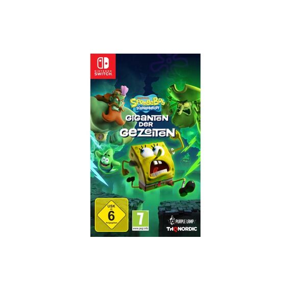 THQ SpongeBob: Giganten der Gezeiten, Switch Alter: 7+