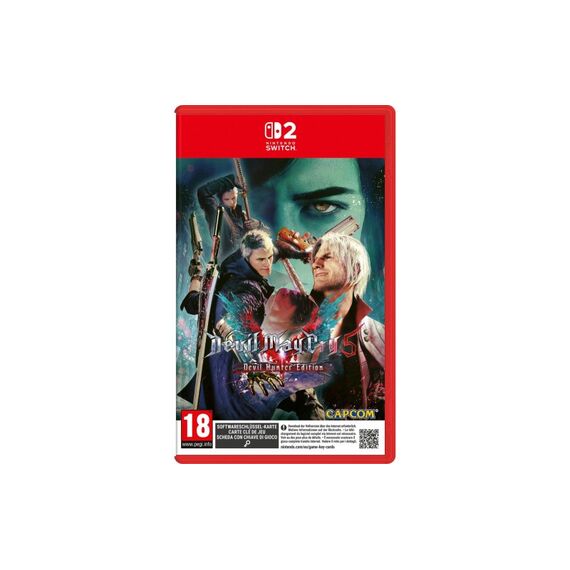 Capcom Devil May Cry 5 Devil Hunter Ed, Switch 2 Alter: 18+, Game-Key Card
