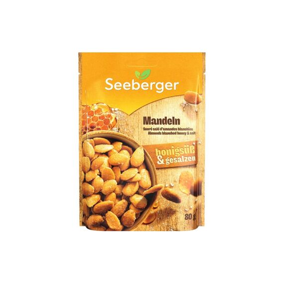 Seeberger Blanchierte Mandeln, Honig & Salz 80 g