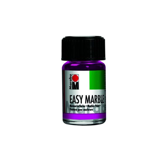 Marabu Marmorierfarbe Easy Marble 014 Magenta, 15 ml, 1 Stk