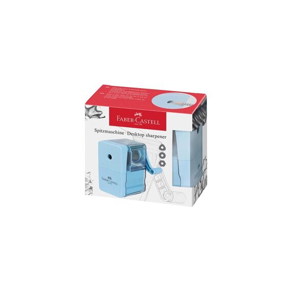 Faber-Castell Faber Castell Spitzmaschine klein 1 Stk, blau, bis 8.4mm Durchmesser