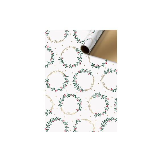 Stewo Geschenkpapier Olwen 70x150cm, rot