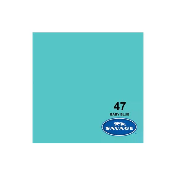 Savage Universal Savage Hintergrund Papier 1.35 x 11 m Baby Blue