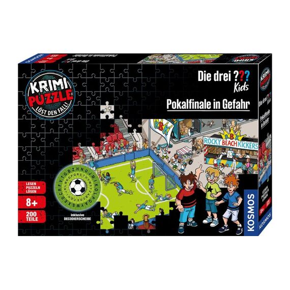 Kosmos Krimipuzzle Die drei ??? Kids Pokalfinale in Gefahr