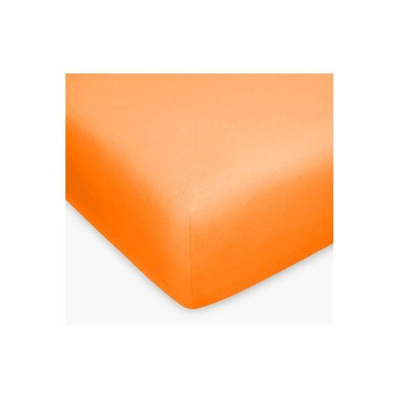 H.F. Fixleintuch Jersey,Orange 140-160x200 cm
