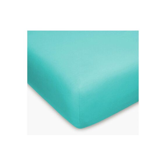 H.F. Fixleintuch Jersey,Türkis 140-160x200 cm, 100% Baumwolle