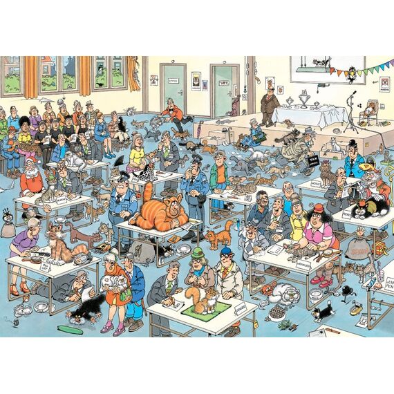 Jan van Haasteren - Die Katzenshow (1000 Teile), 2 image